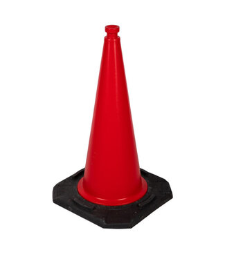 Ri-Traffic Verzwaarde verkeerskegel 75 cm