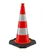 Ri-Traffic Weighted traffic cone 75  cm with reflection class 2