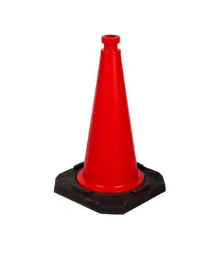 Ri-Traffic Cono de tráfico lastrado de 50 cm