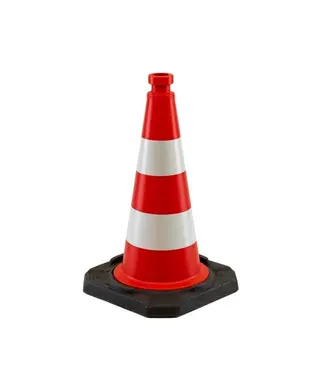 Ri-Traffic Cono de tráfico lastrado de 50 cm