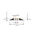 VBT Cable ramp 3 channel (2x 70 x 45 mm en 1x 55 x 45 mm)
