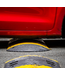 LENTO Ralentisseur voie parking - Kit complet jaune et noir - Hauteur 70 mm