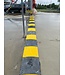 LENTO Ralentisseur voie parking - Jaune et noir - Hauteur 30 mm (SET COMPLET)
