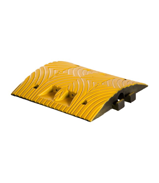 LENTO Temposchwelle element - Mittelstück gelb - Höhe 7 cm
