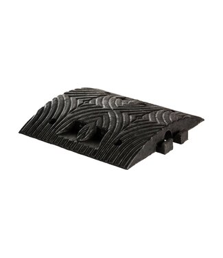 LENTO Temposchwelle element - Mittelstück schwarz - Höhe 7 cm