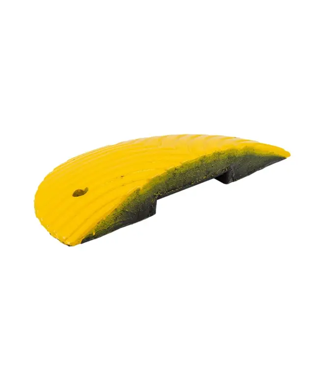 LENTO Temposchwelle element - Endstück gelb - Höhe 7 cm
