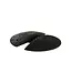 LENTO Treshold - end piece BLACK - height 7 cm