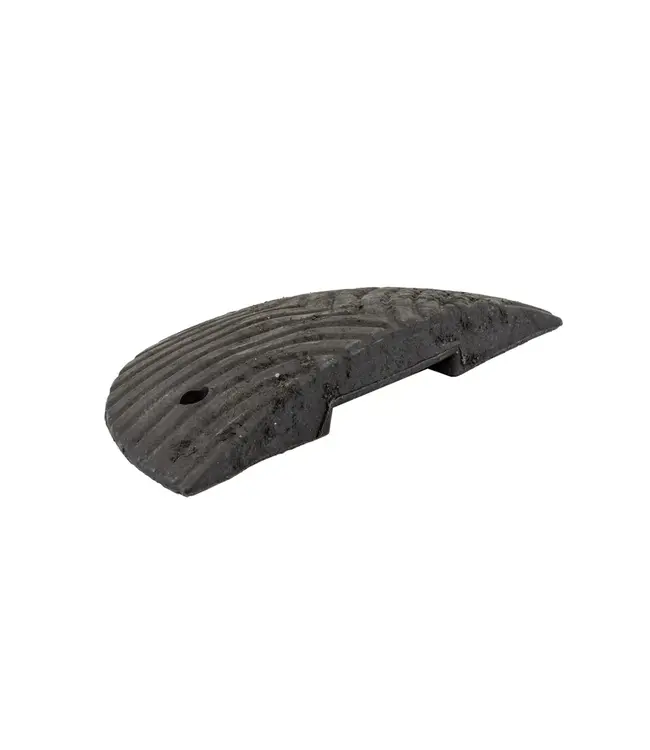 LENTO Temposchwelle element - Endstück schwarz - Höhe 7 cm
