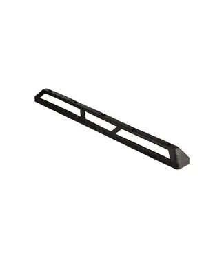 Ri-Traffic Separador de aparcamiento de caucho 176 cm con reflectores blancos