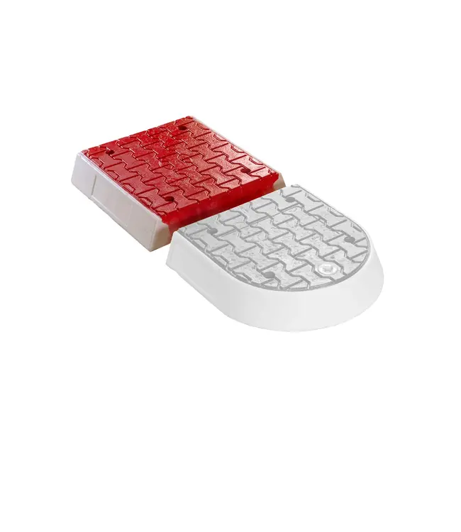 Ri-Traffic Verkeerseiland kunststof ROOD middenstuk