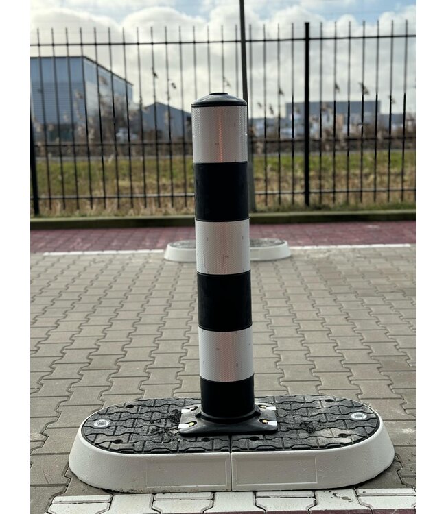 Ri-Traffic Verkehrsinsel SCHWARZ Mittelstück