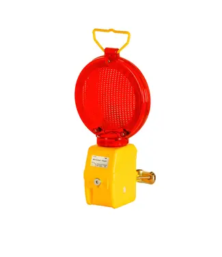 Ri-Traffic Lámpara de obstáculo roja para 1 batería