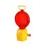 Ri-Traffic Lámpara de obstáculo roja para 1 batería