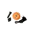 MEGAFLARE Lampe clignotante LED + accessoires - Orange
