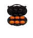 MEGAFLARE Orange LED lampes de chantier (mallette de 6)