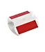 Ri-Traffic Wegdekreflector kunststof - Rood / Rood