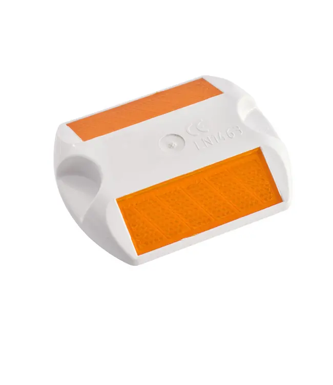 Ri-Traffic Wegdekreflector kunststof - Oranje / Oranje