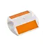 Ri-Traffic Wegdekreflector kunststof - Oranje / Oranje