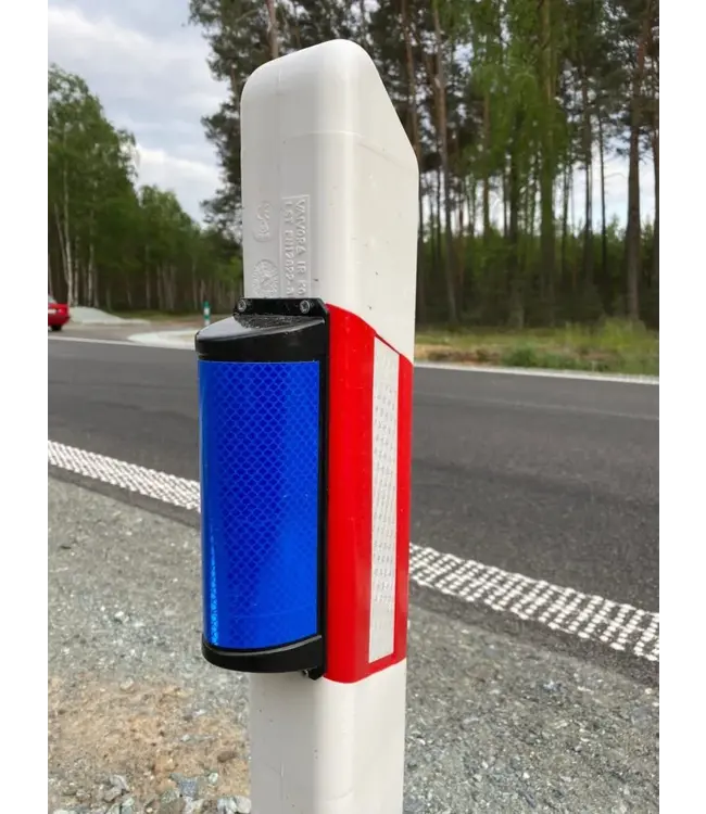 Ri-Traffic Reflector de advertencia azul reflectante