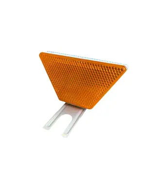 Ri-Traffic Reflector para barrera de seguridad amarillo/blanco