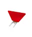 Ri-Traffic Geleiderailreflector trapezium rood/wit