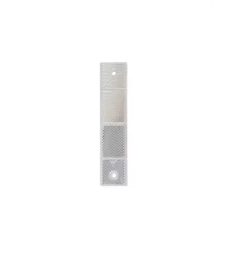 Ri-Traffic Reflector rectangular 180 × 40 mm blanco