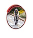 Ri-Traffic Traffic mirror BASIC - diameter 80 cm - orange - with sun visor