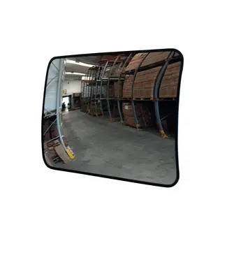 Ri-Traffic Espejo de tráfico para interiores rectangular 80 × 60 cm