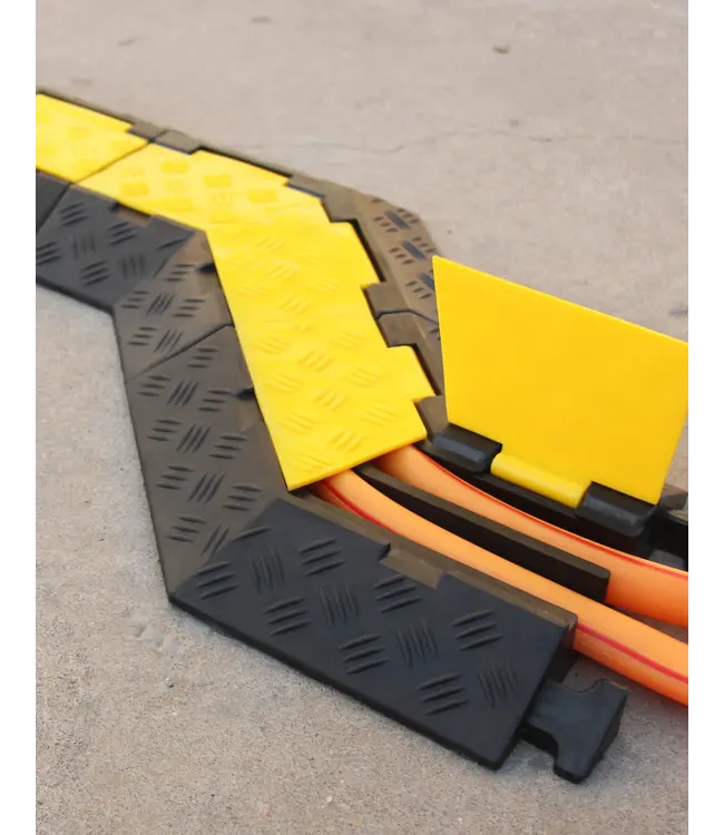 MAX Cable protector - corner piece - 2 channel