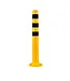 FLEXGUARD Poste flexible de señalización 75 cm amarillo/negro