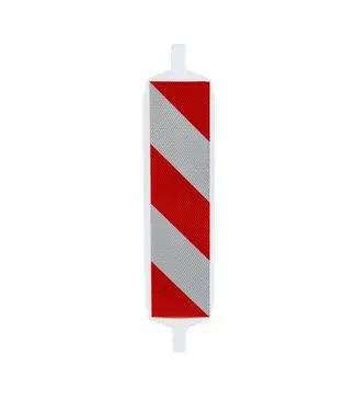 Ri-Traffic Panel direccional de balizamiento Clase 3 reflectante 60 × 60 mm – Doble cara