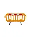 FENZO Plastic barrier 200 x 100 cm - Yellow