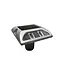 Ri-Traffic Reflector solar LED de calzada blanco/blanco