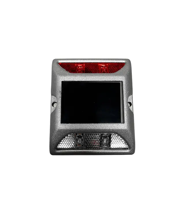 Ri-Traffic Reflector solar LED de calzada rojo/blanco homologado