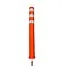 FLEXGUARD Bolardo flexible naranja de alta resistencia con anclaje al suelo