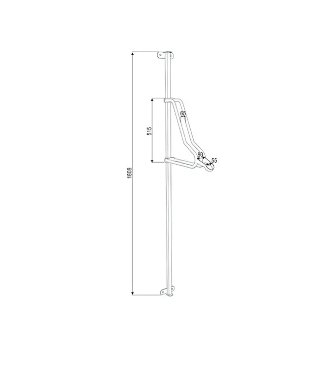 Ri-Traffic Vertical Bike Wall Mount