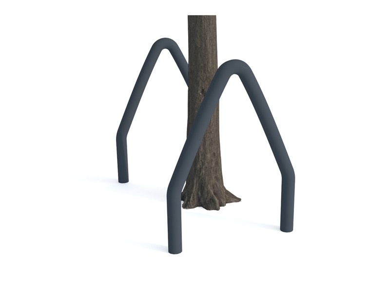 Protectores para árboles de acero galvanizado e inoxidable