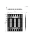 Ri-Traffic ZEBRA Speed table - 1000 x 500 mm - Middle piece white