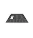 Ri-Traffic ZEBRA Speed table - 1000 x 500 mm - Middle piece white