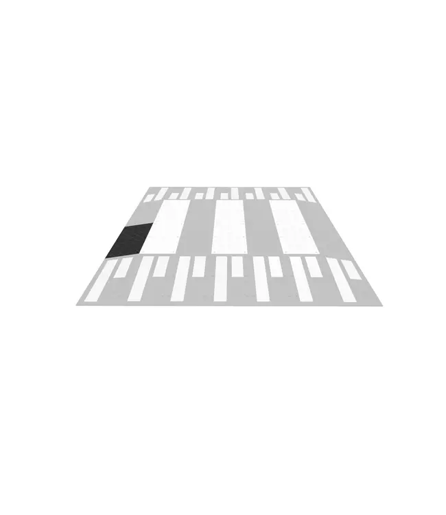 Ri-Traffic ZEBRA Speed table - 1000 x 500 mm - Side piece