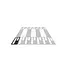 Ri-Traffic ZEBRA Speed table - 1000 x 500 mm - Left corner piece