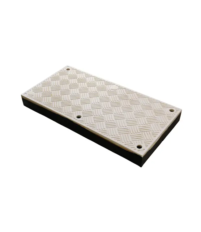 Ri-Traffic Verkeerskussen ZEBRA - 1000 x 500 mm - middenstuk wit