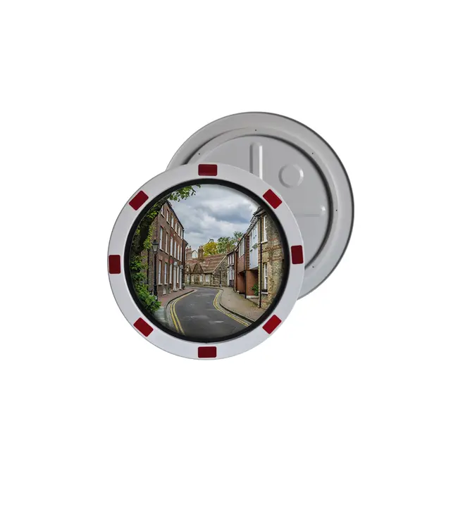 Ri-Traffic Miroir de circulation en acier inoxydable Ø60 cm
