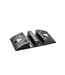 Ri-Traffic Puente para Cables con 2 Canales (75 x 80 mm) para Tráfico Pesado