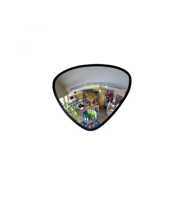 Ri-Traffic Miroir de sécurité, intérieur, triangle, 33 x 33 x 33 cm