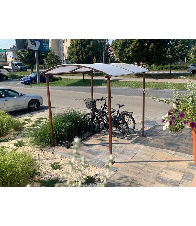 Abri vélo pour 5 vélos