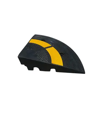 Ri-Traffic Kerb ramp rubber height 10 cm - corner piece