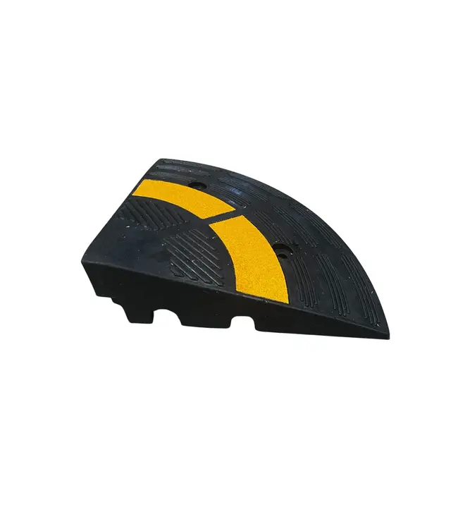 Ri-Traffic Bordsteinrampe Gummi Höhe 10 cm - Eckstück