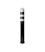 FLEXLED FlexLED poste flexible con iluminación LED de 360° – Negro (80 cm x 8 cm)
