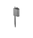 Metall-Einschlagsockel